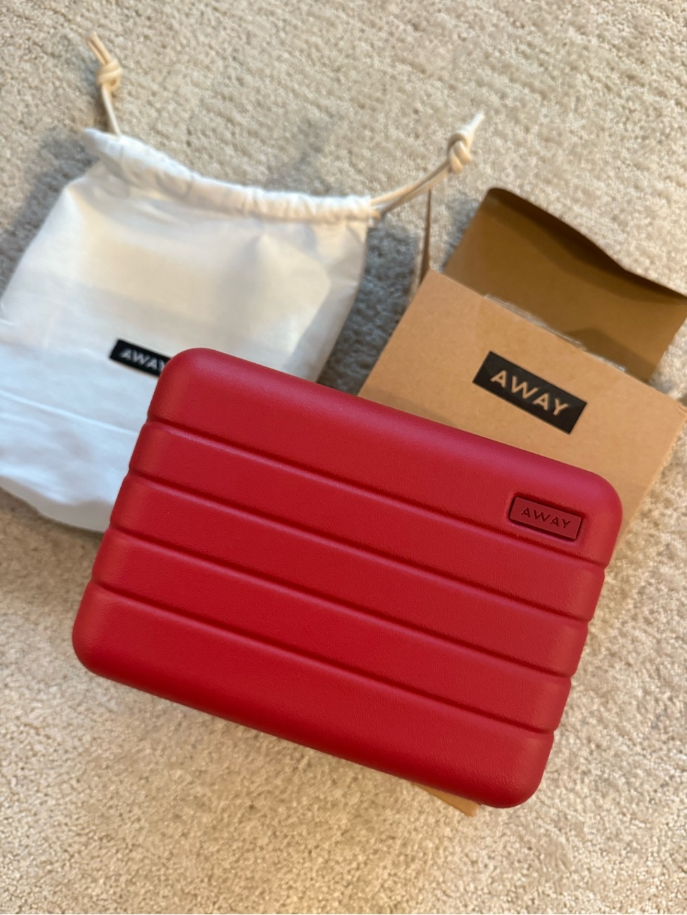 Away Red Carry-On Flex & matching Crossbody bag - Picture 9 of 11